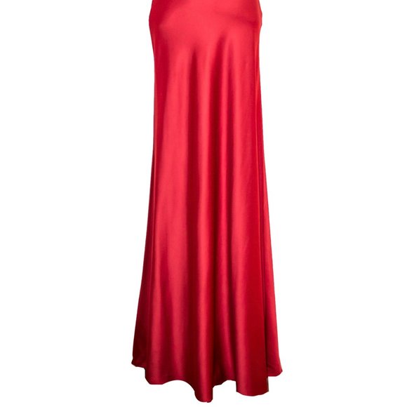 JOVANI Red Gown Dress Evening Formal Prom Rhinestone beads Small New 495$ - Picture 2 of 4